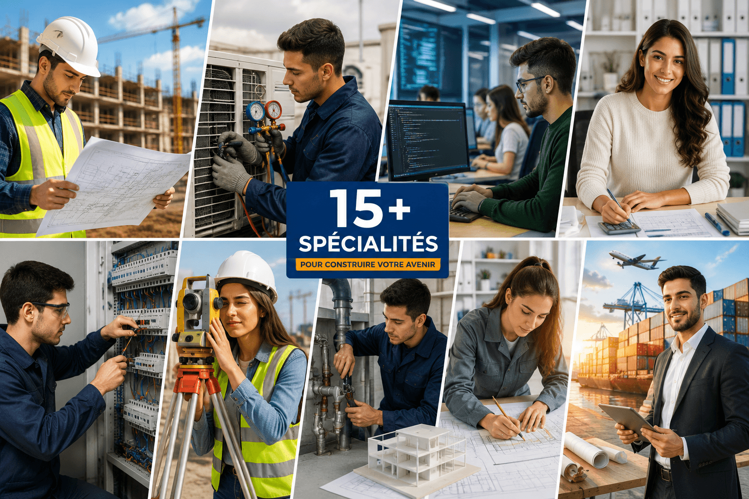 Spécialités professionnelles