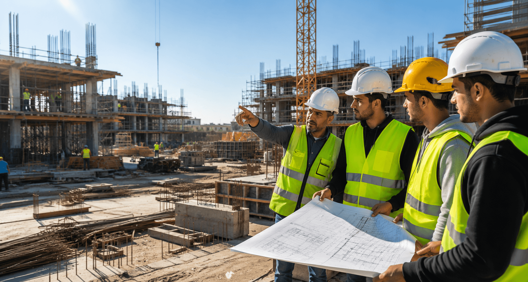Chef de chantier en bâtiment