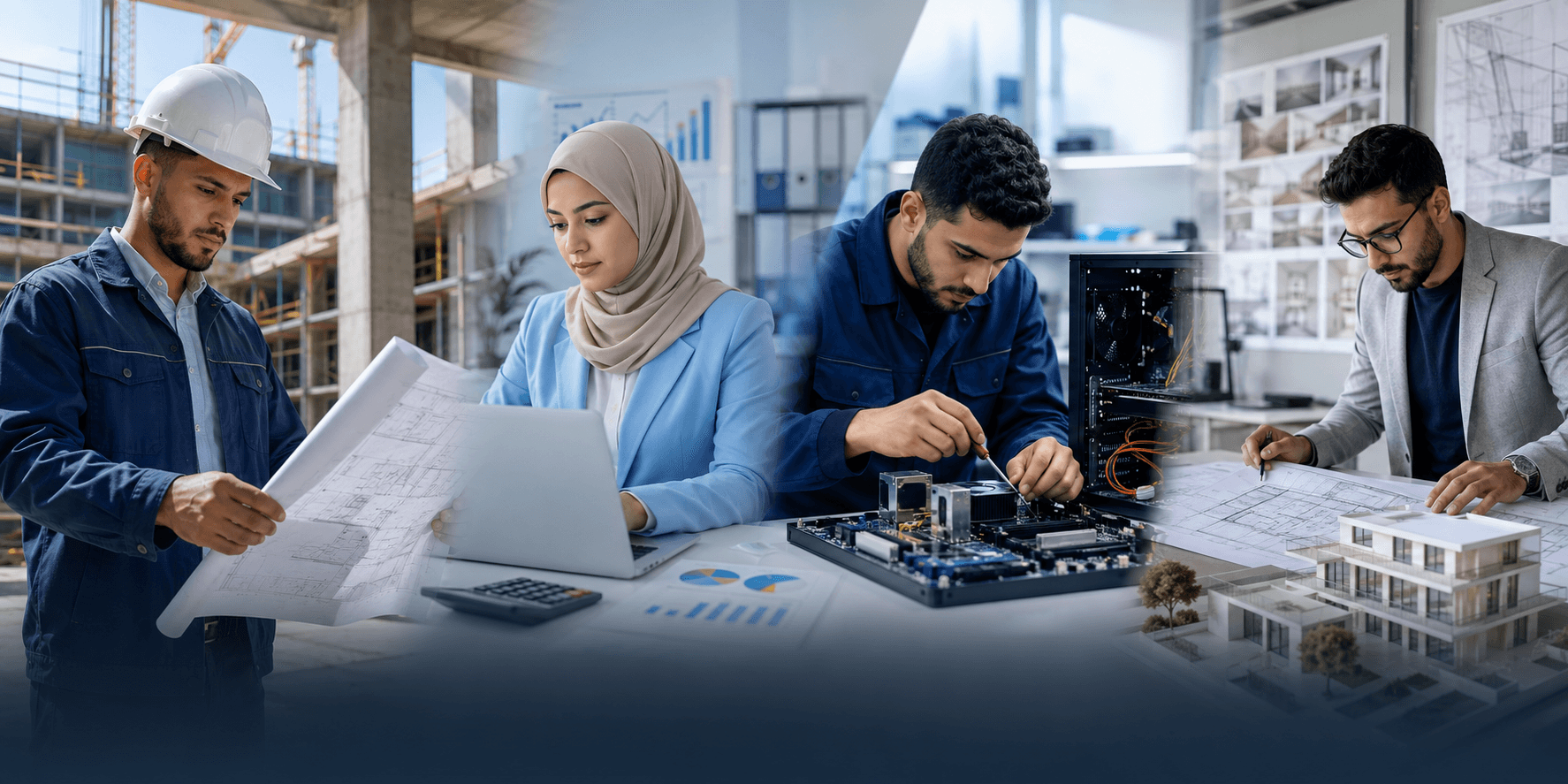 Des spécialités techniques et professionnelles