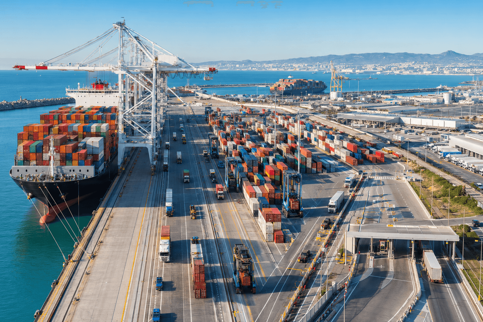 Ports et terminaux