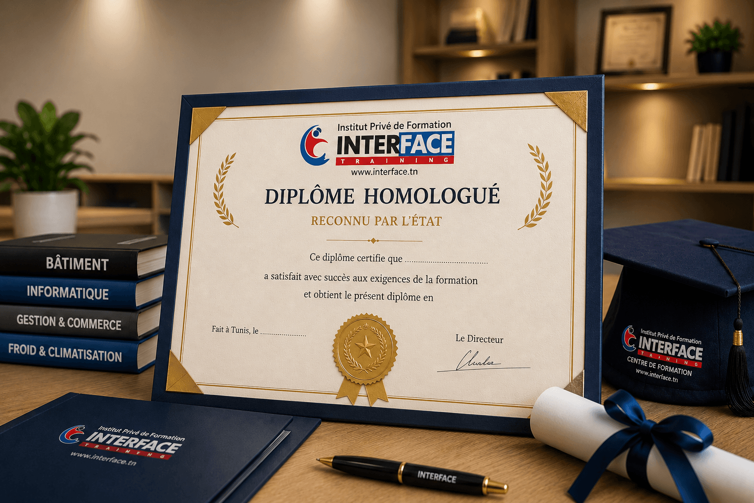 Diplôme homologué INTERFACE