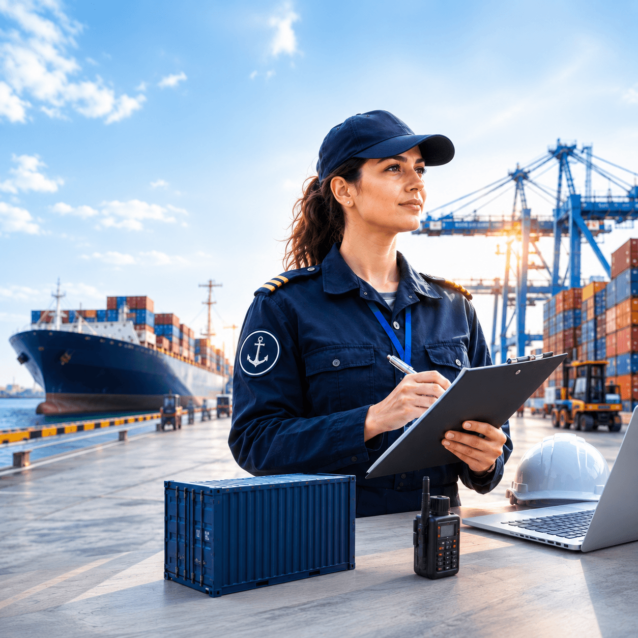 Port, conteneurs et activité douanière